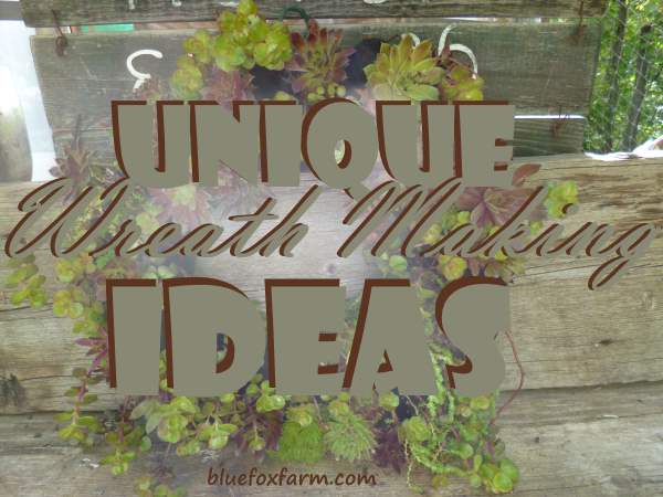 Unique Wreath Making Ideas; I got a million of 'em!