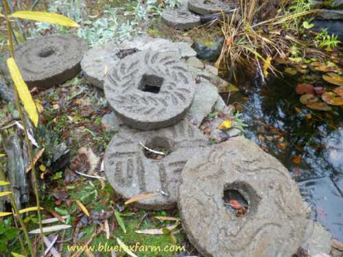 Hypertufa Millstones