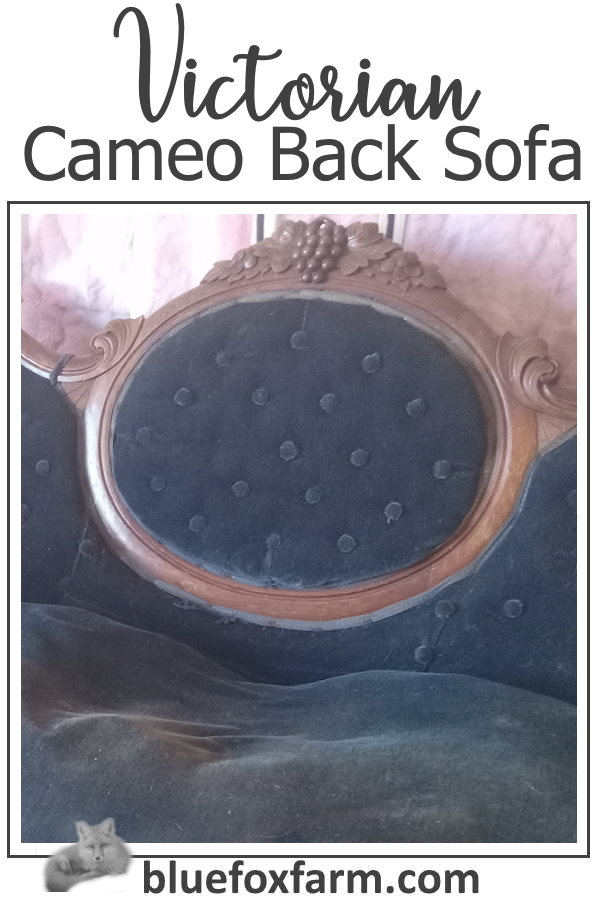 Watch as I bring this little Victorian Cameo Back Sofa back to life with new upholstery...